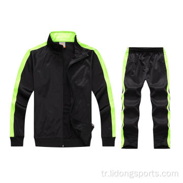 Toptan Boş Koşu Eşofman Ter Suit Custom Made Eşofman Sweatsuit Set